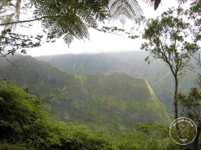 Crêtes volcan Aorail - Randonnée sur le Mont Aorai à Tahiti en Polynésie Française