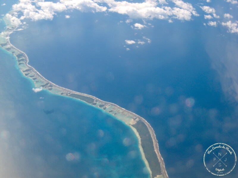 Polynésie Française - Anneau Corail vu du ciel