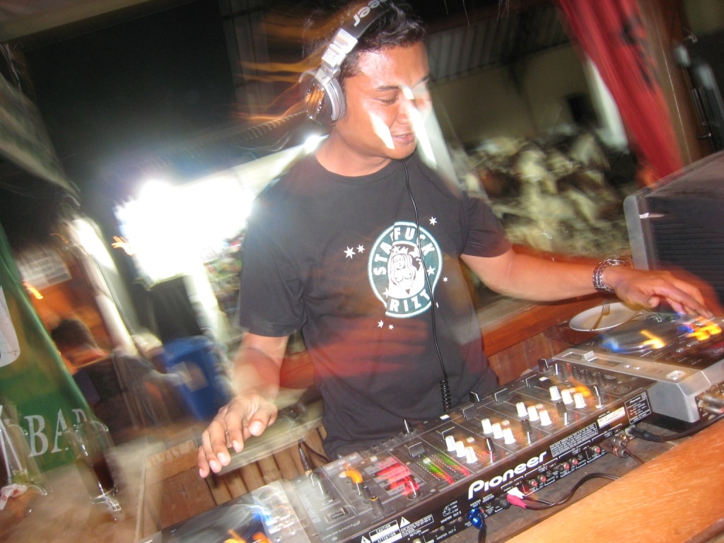 Voyage à Bali : DJ à Gili Trawangan
