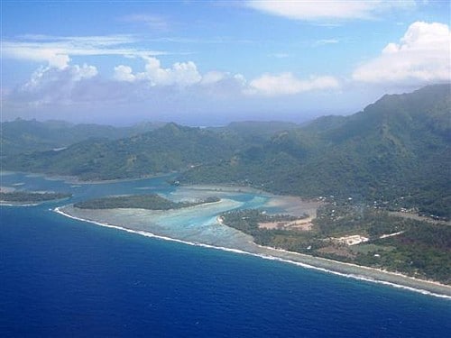 Huahine vu d'avion - Voyage et Plongée en Polynésie Française - Mes Carnets du Monde