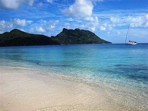 Plage de Huahine - Voyage et Plongée en Polynésie Française - Mes Carnets du Monde