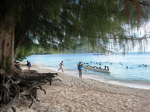 Plage de Huahine - Voyage et Plongée en Polynésie Française - Mes Carnets du Monde