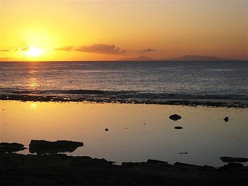 Coucher de Soleil à Huahine - Voyage et Plongée en Polynésie Française - Mes Carnets du Monde