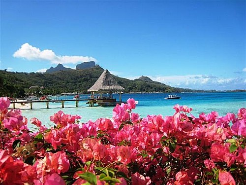 Couleurs du Lagon de Bora Bora - Voyage et Plongée en Polynésie Française