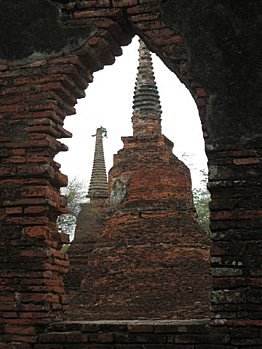 Stupas à Ayutthaya