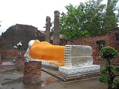 Bouddha Allongé - Ayutthaya Voyage en Thaïlande - Mes Carnets du Monde