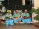 Accueil Aéroport Tahiti Faa joueurs ukulélé - Conseils voyage en Polynésie