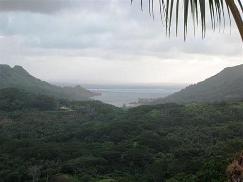 Vue sur la baie de Tahaa - Voyage et Plongée en Polynésie Française - Mes Carnets du Monde