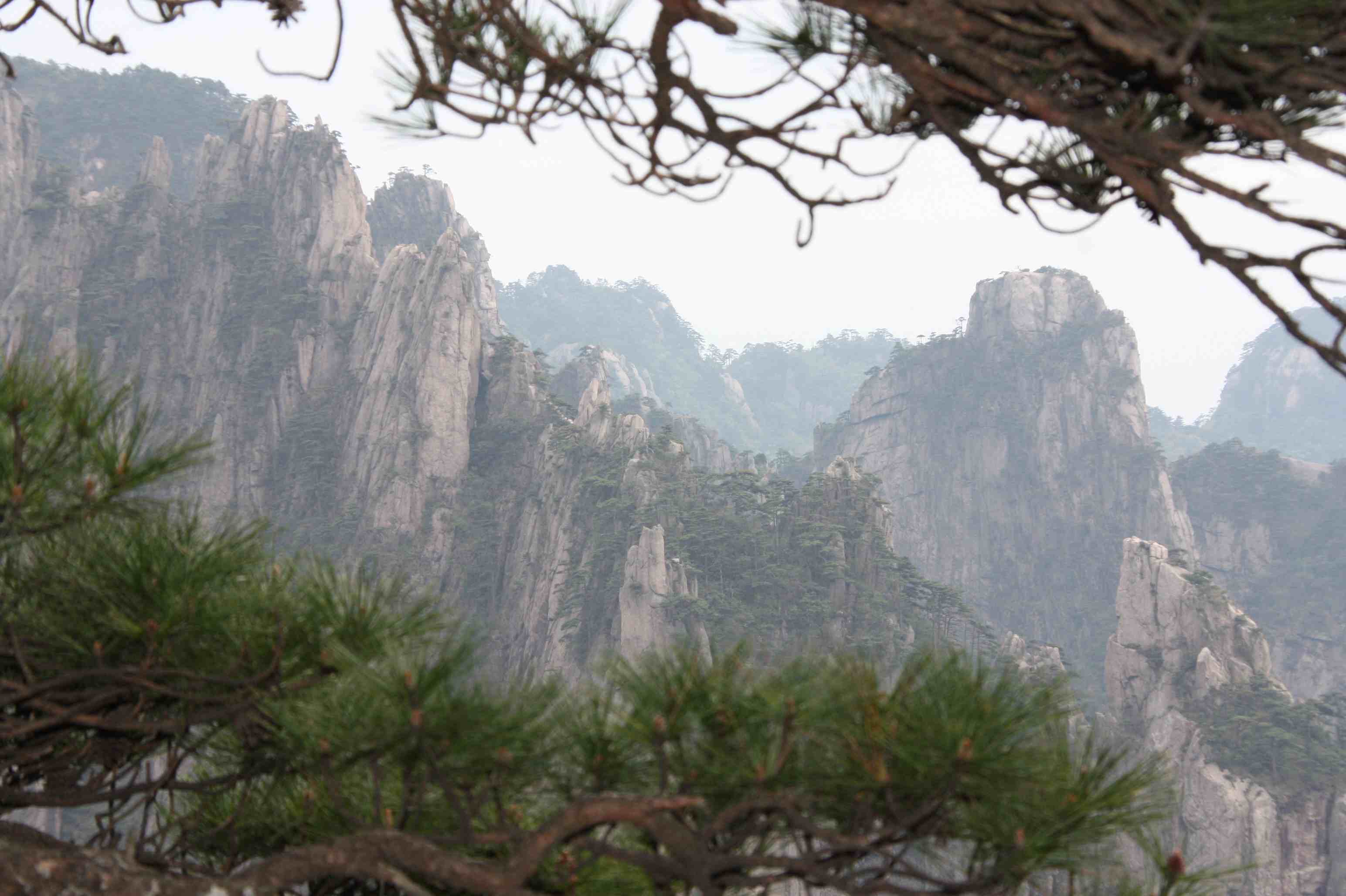 Cretes de Montagnes Jaunes à Huang Shan - Voyage en Chine - Mes Carnets du Monde