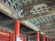 Détails de plafond du Palais de la Cité Interdite à Pékin, en Chine
