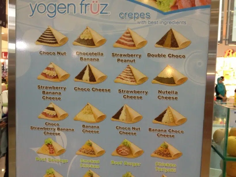 Crêpe Gigi (détail)