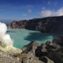 Lac vert Volcan Kawah Ijen - Java Indonésie