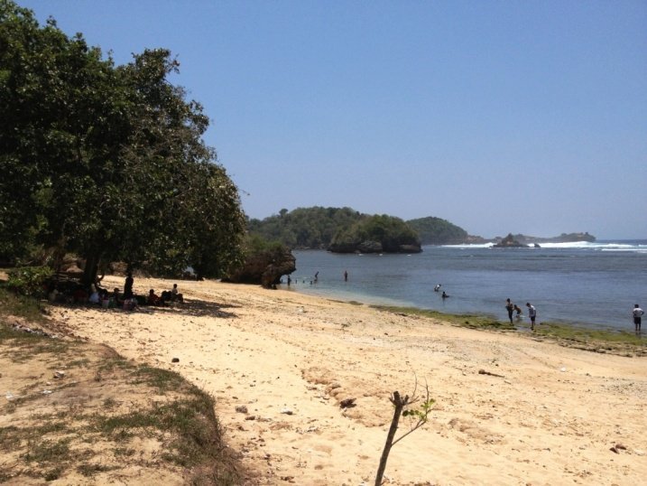 Plages de Java : Plage de Balekambang 1