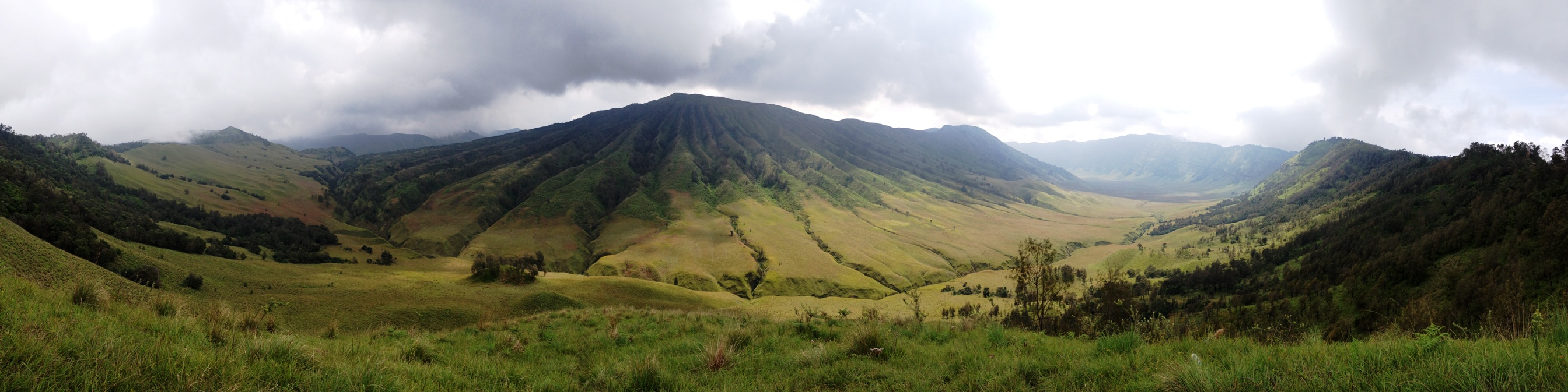 Panoram du Mont Bromo