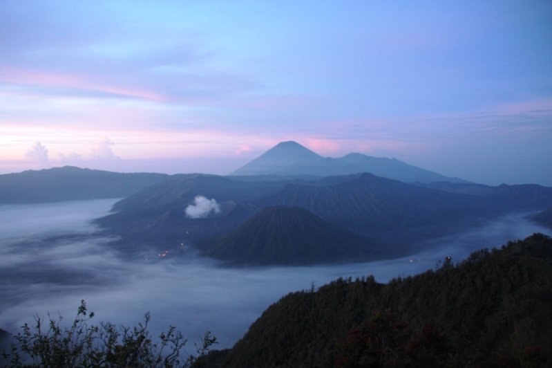 Mont Bromo au lever du soleil