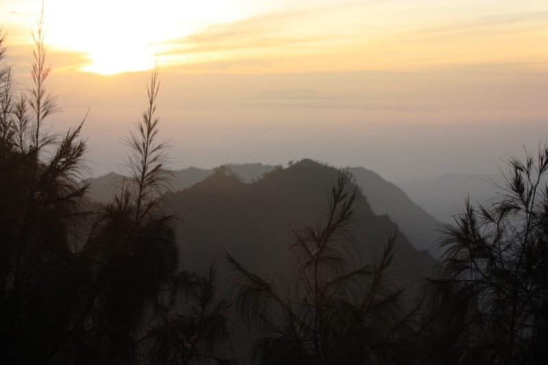 Lever de soleil au Mont Bromo