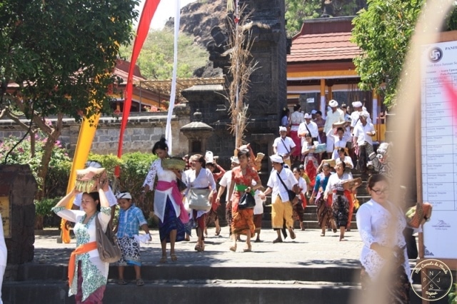 Sortie de temples - Bénédiction Temple à Bali
