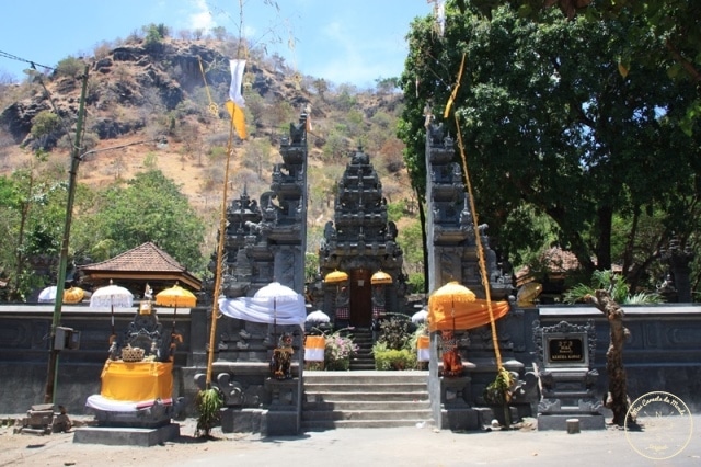 Entrée temple : Bénédiction Temple à Bali