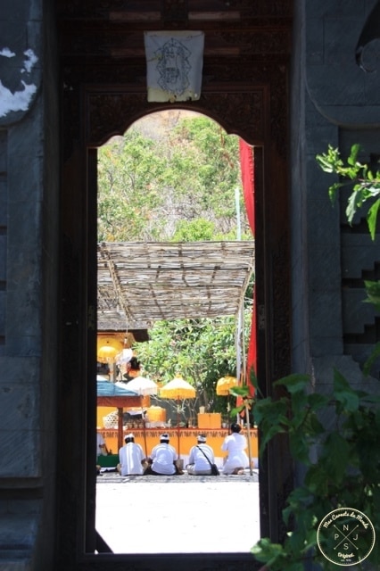 Prières et Bénédiction Temple à Bali