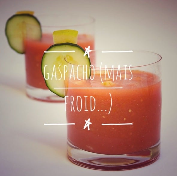 Recette Cuisine - Gaspacho - blog