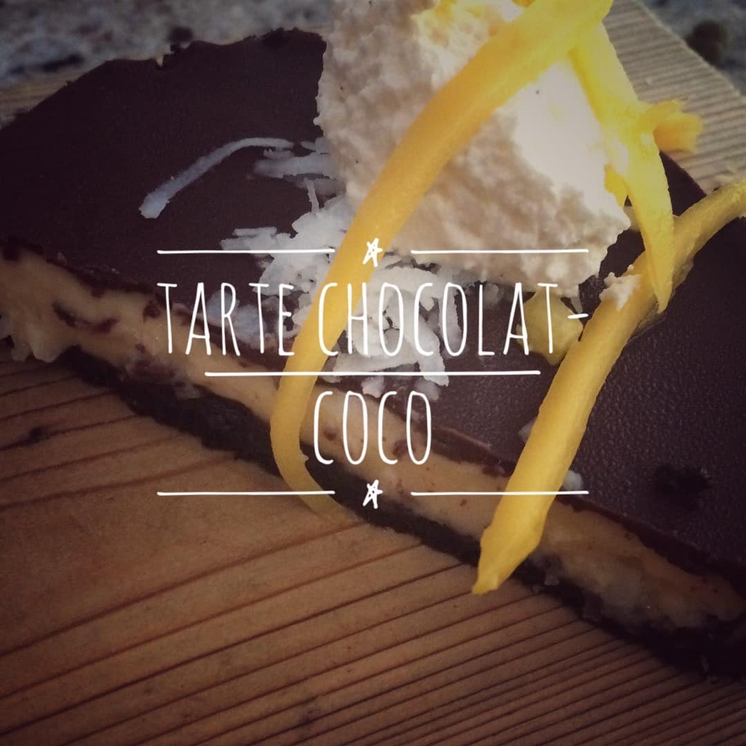 Recette de Cuisine - Tarte Chocolat et Noix de Coco - Blog