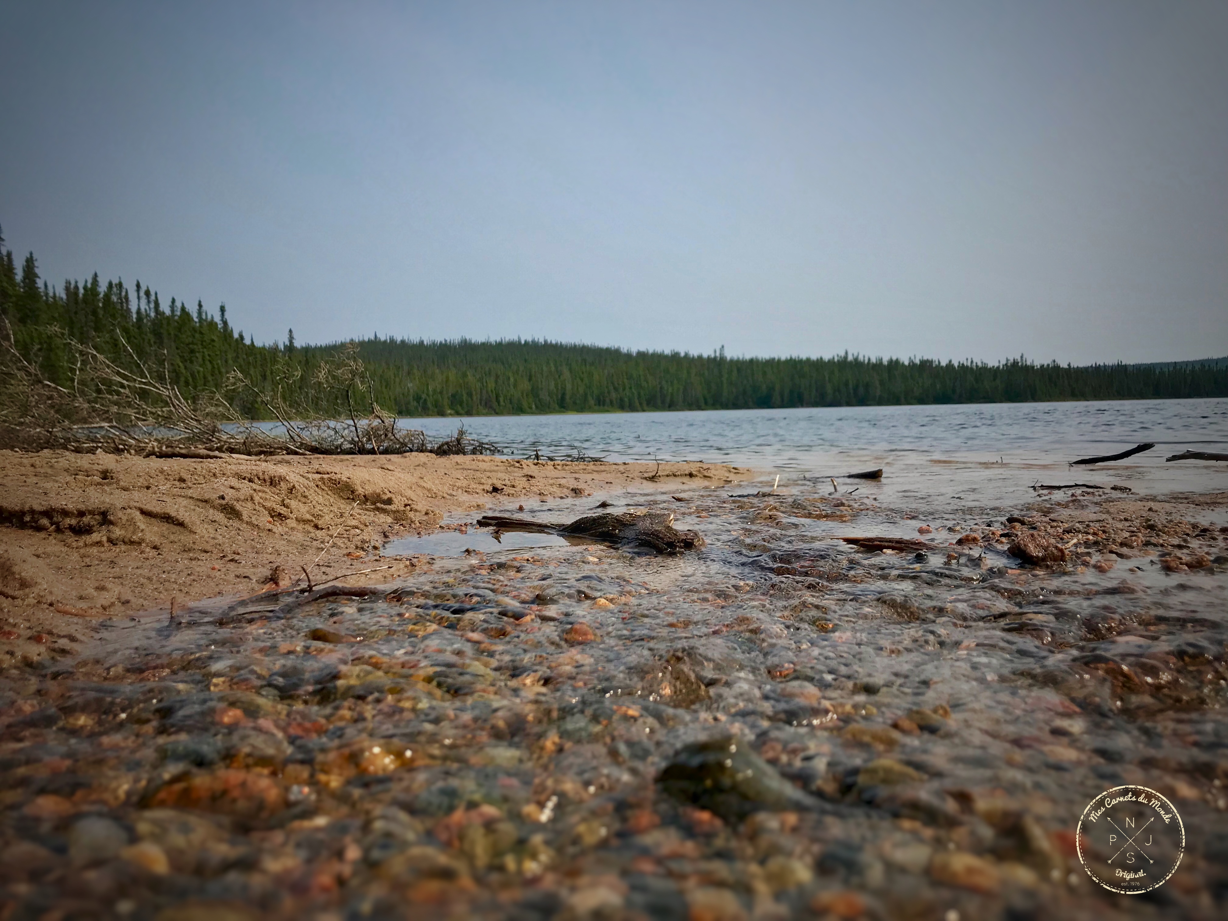 Rives du Lac Victor au Québec ecotourisme