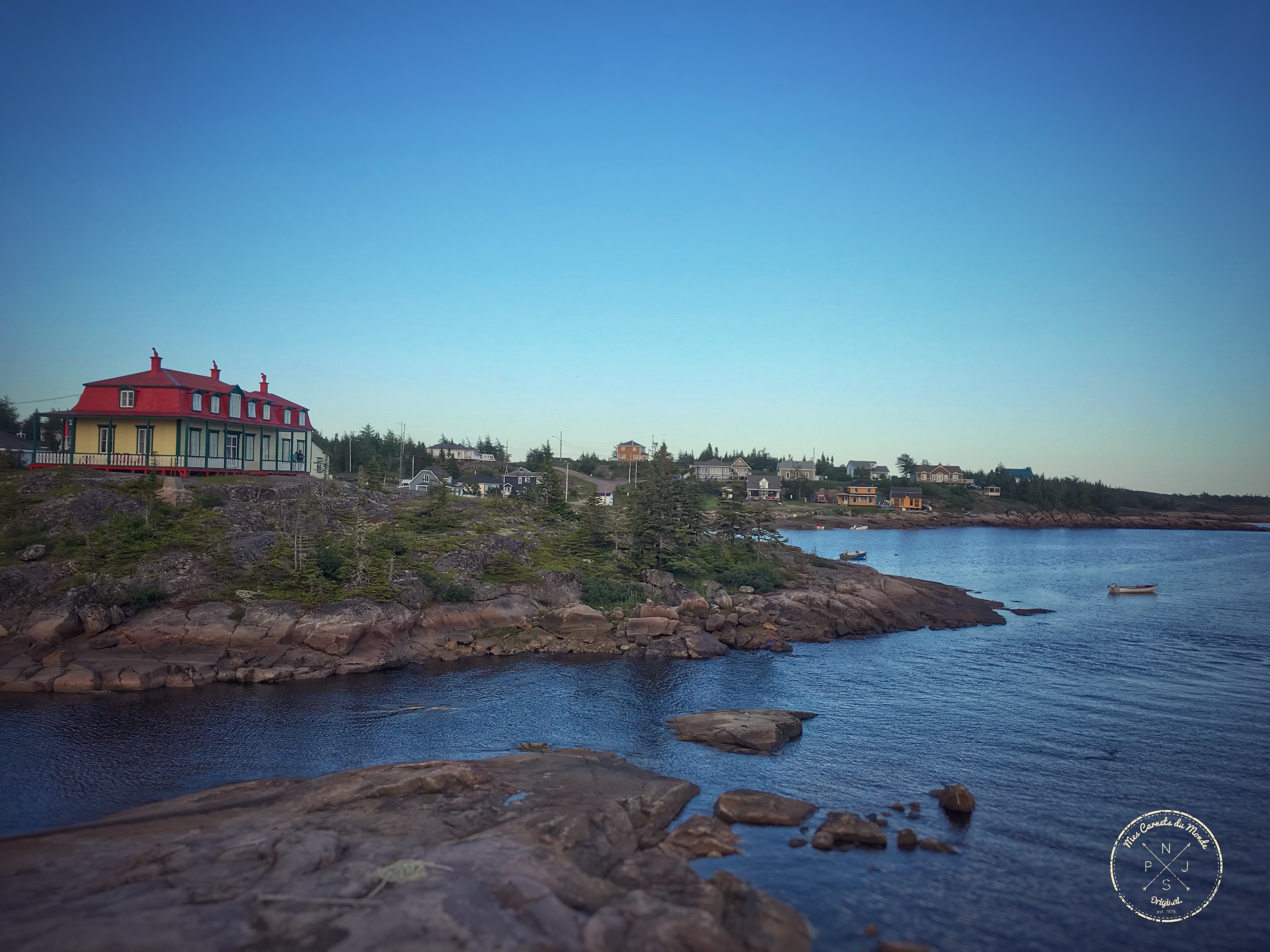 La Maison de Johan Beetz, face à la mer, au Québec, Canada