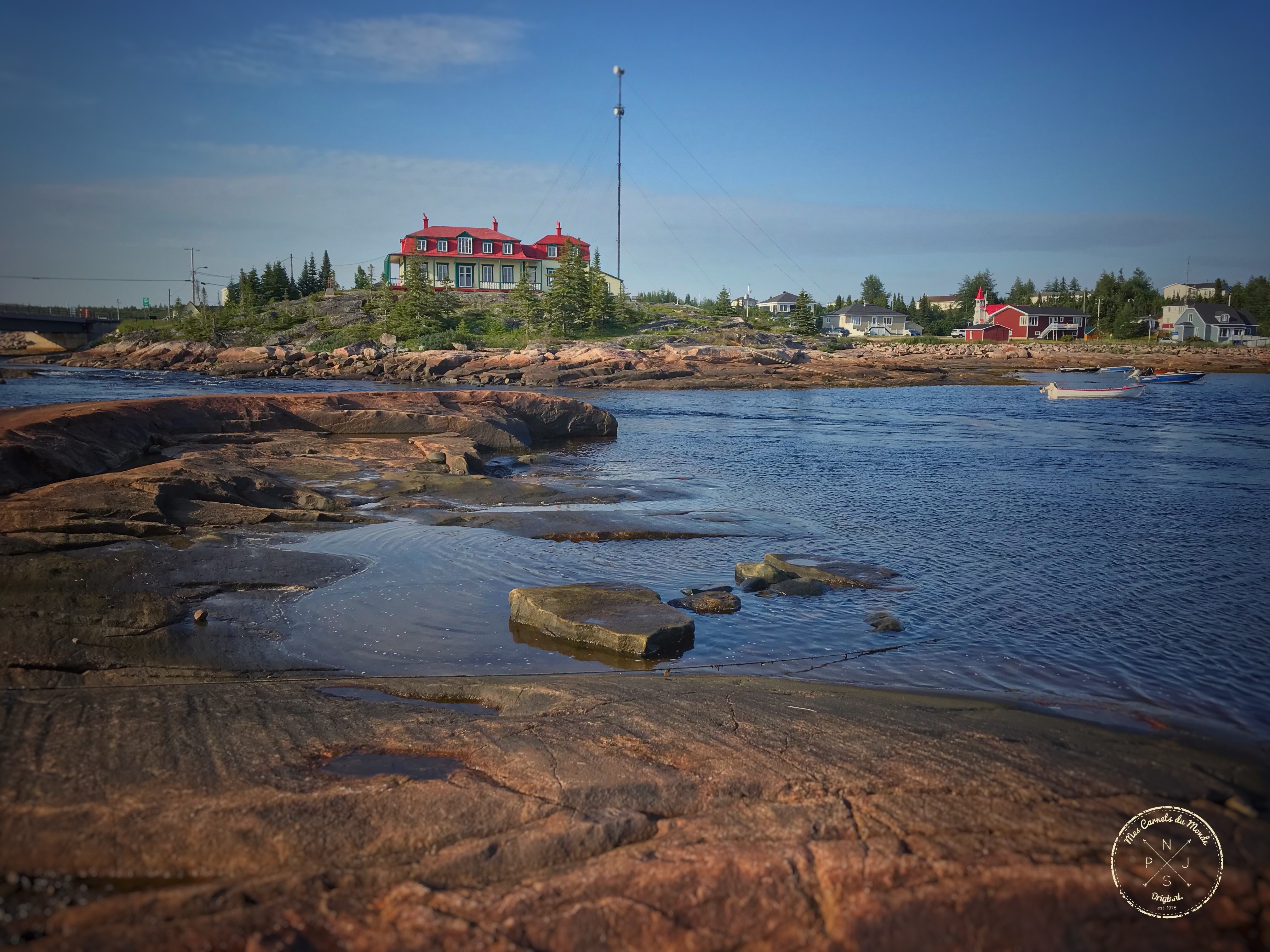 La Maison de Johan Beetz, face à la mer, au Québec, Canada