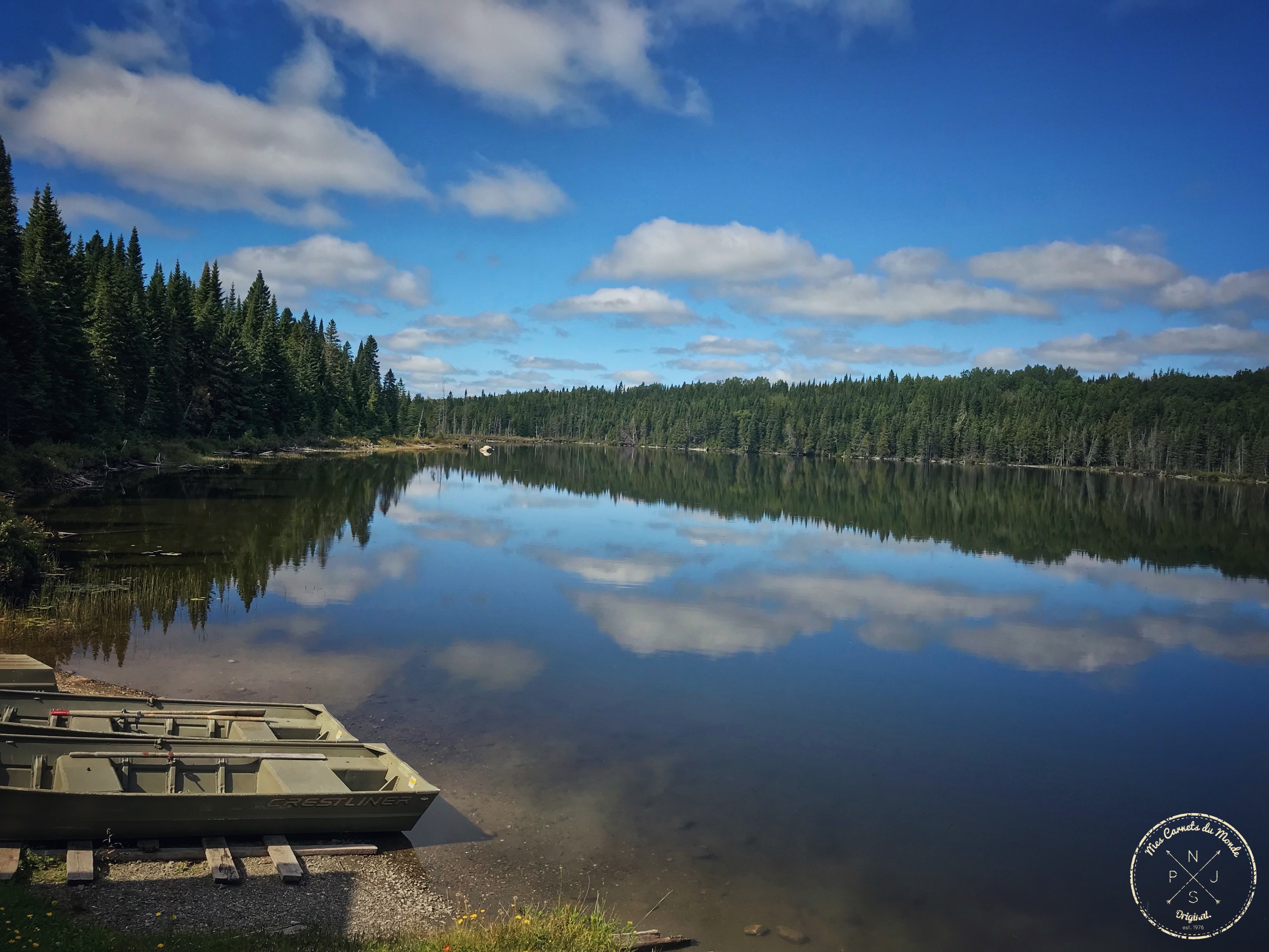 Forêt Québec, Dans la Forêt Lointaine&#8230; Aux Couleurs de l&rsquo;Eté Indien Canadien, Mes Carnets du Monde