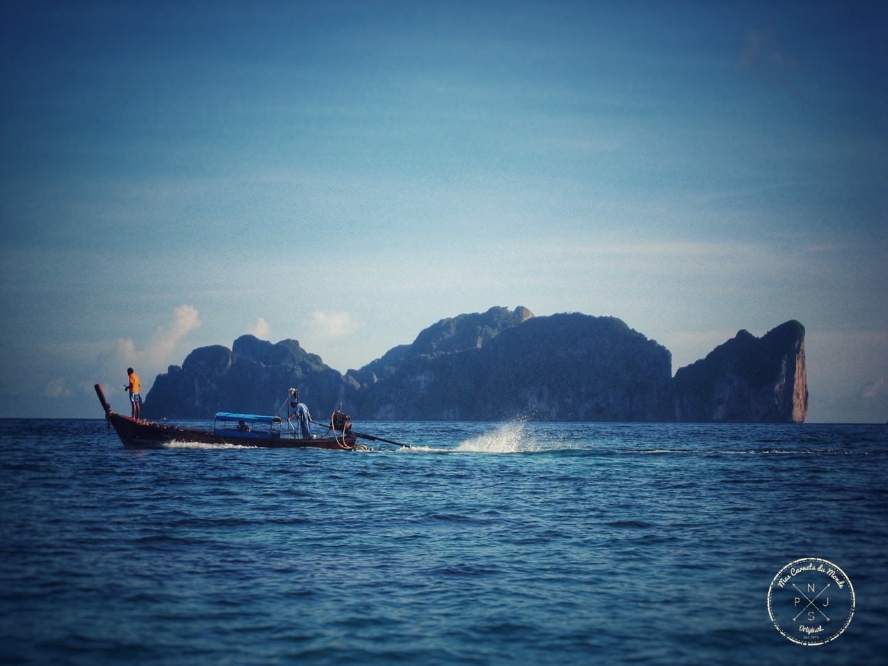 Long Tail Boat - Bateau Kho Phi Phi en Thaïlande