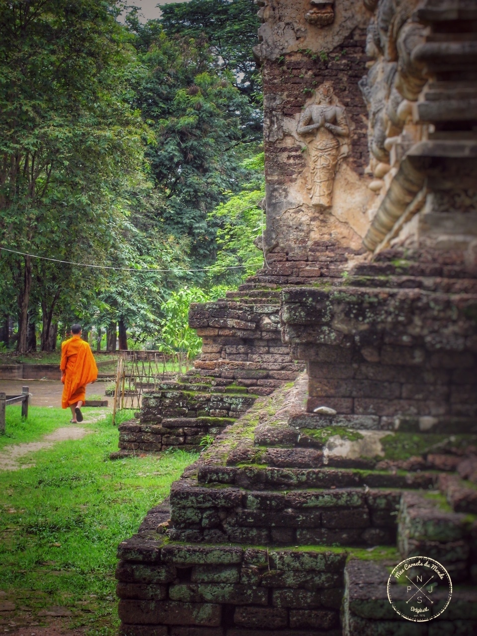 Thailande - Quelques Conseils pour votre Voyage - Moine Bouddhiste à Chiang Mai