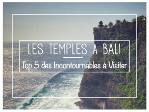 Temple sur la falaise - Titre : Top 5 Temples Incontournables à Bali - Mes Carnets du Monde