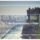 Temple sur la falaise - Titre : Top 5 Temples Incontournables à Bali - Mes Carnets du Monde