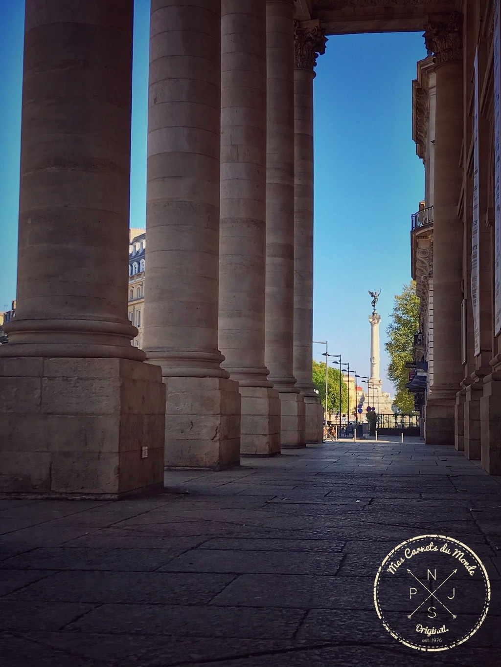 Colonne des Girondins - Bordeaux - Mes Carnets du Monde