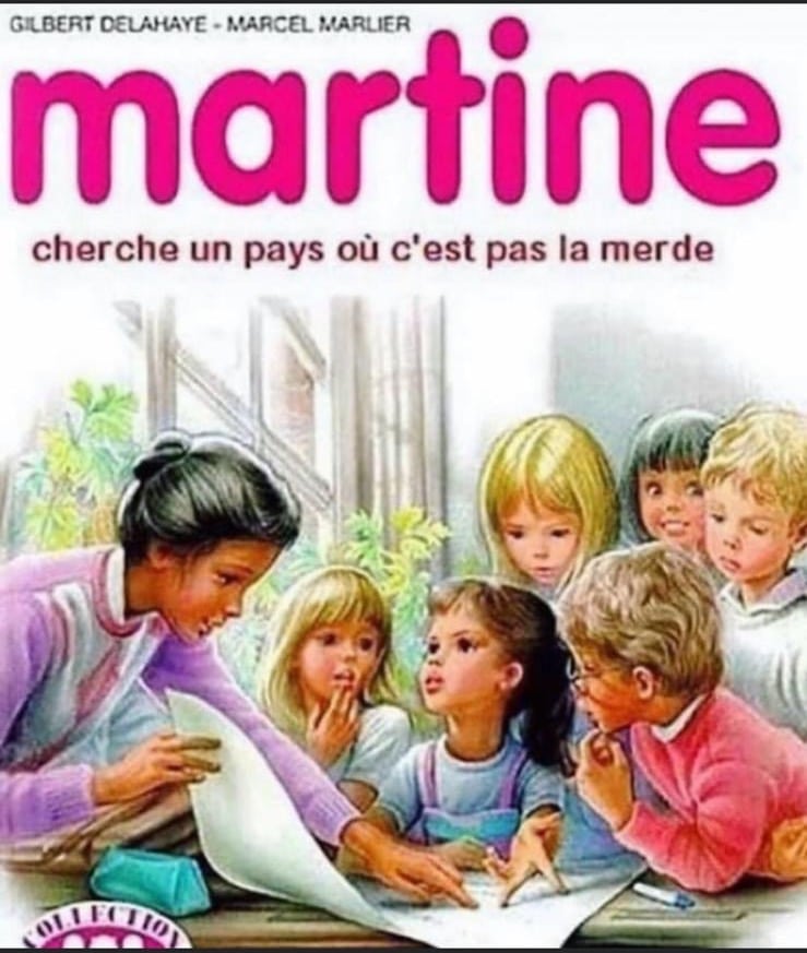 Martine et le Coronavirus - Recherche un pays