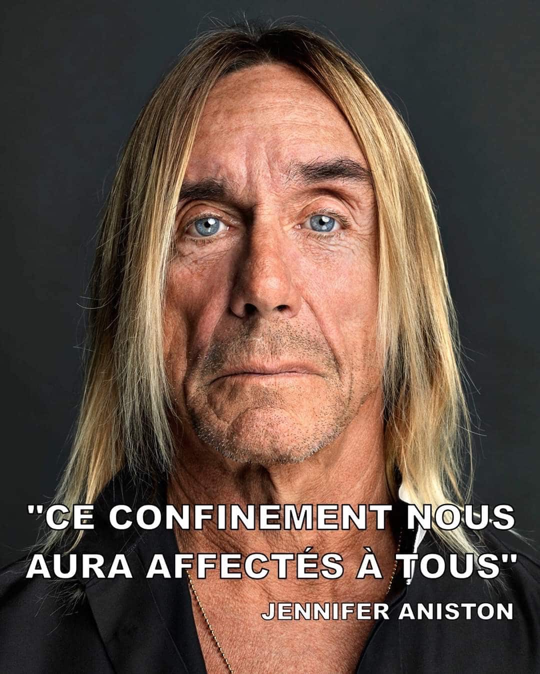 Coiffure Iggy Pop - Confinement 2020