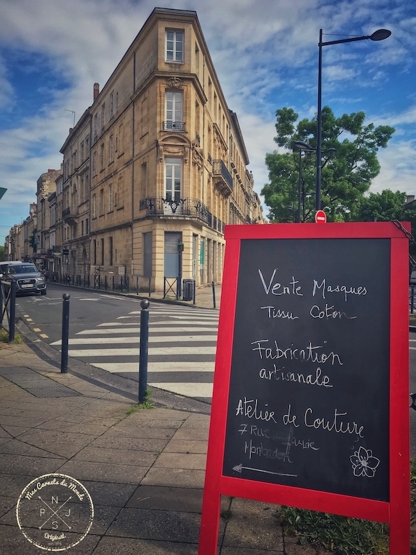 Masques Couturières à Bordeaux -Avril 2020 - Confinement en France & Coronavirus - Mes Carnets du Monde