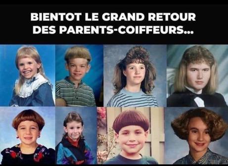 Retour des Parents-Coiffeurs - Humour Confinement en France 2020