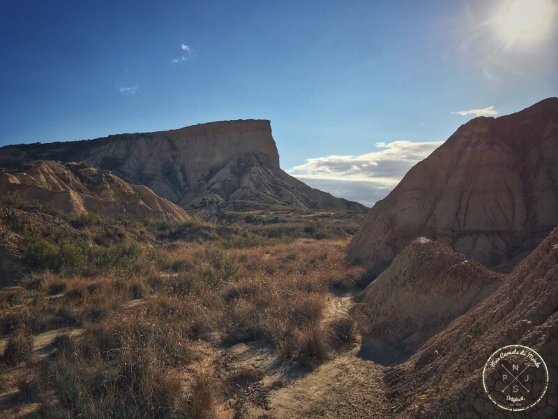 El Rallon Table Montagne dans les Bardenas Reales en Espagne