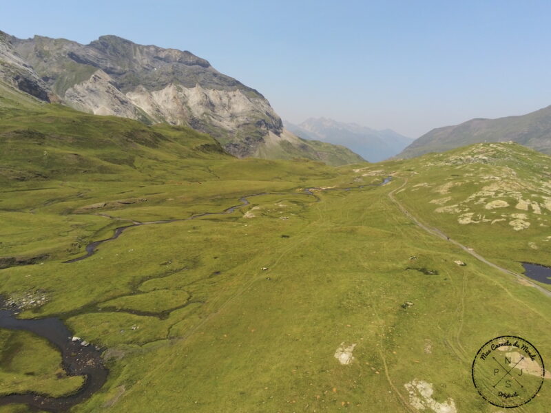 Le Cirque de Troumouse vu du ciel