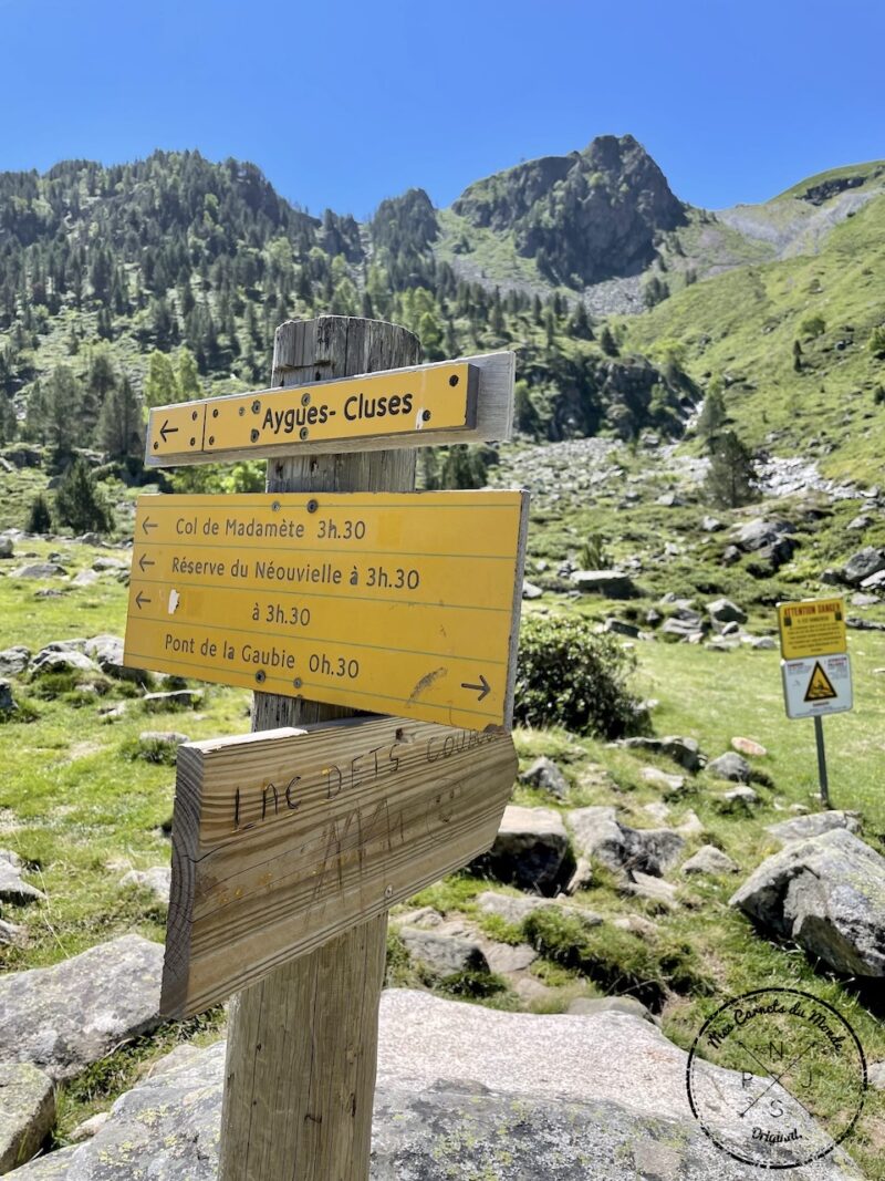 Randonnée Aygues Cluses, Randonnée dans la Vallée d’Aygues Cluses à Barèges : les Belles Eaux (&#038; Maisons ?) Closes du GR10., Mes Carnets du Monde