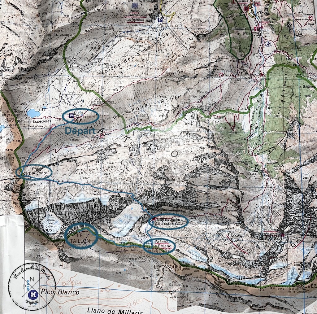 Randonnée au Pic du Taillon, Randonnée au Pic du Taillon par la Brèche de Roland : Une aventure bien taillée à 3000 m d&#8217;altitude dans les Pyrénées., Mes Carnets du Monde